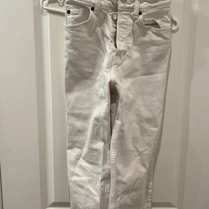 wide straight legged jeans